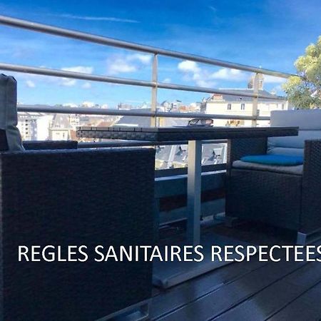 Appartamento Duplex Terrasse Garage Granville Esterno foto