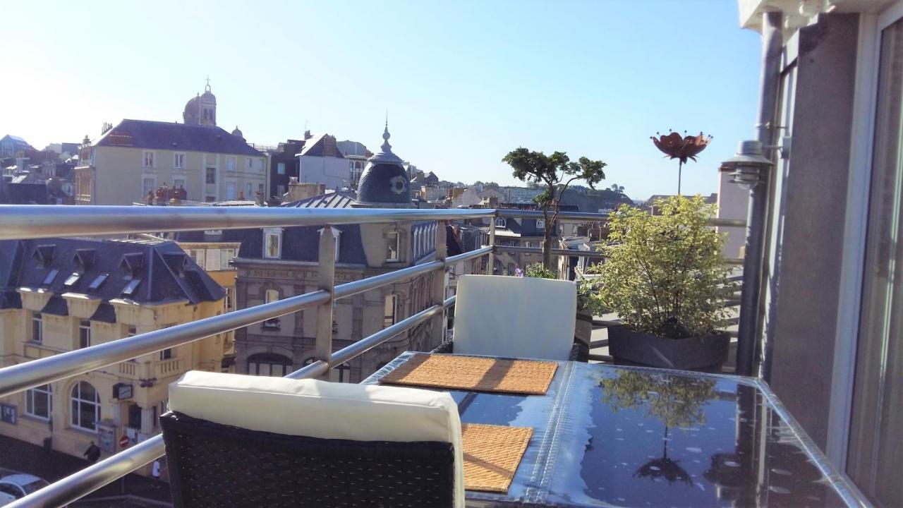 Appartamento Duplex Terrasse Garage Granville Esterno foto